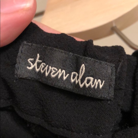 Steven Alan wide leg breathable pants - Picture 3 of 4